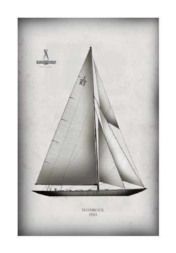 America's Cup Yacht 1930 Shamrock by Tony Fernandes